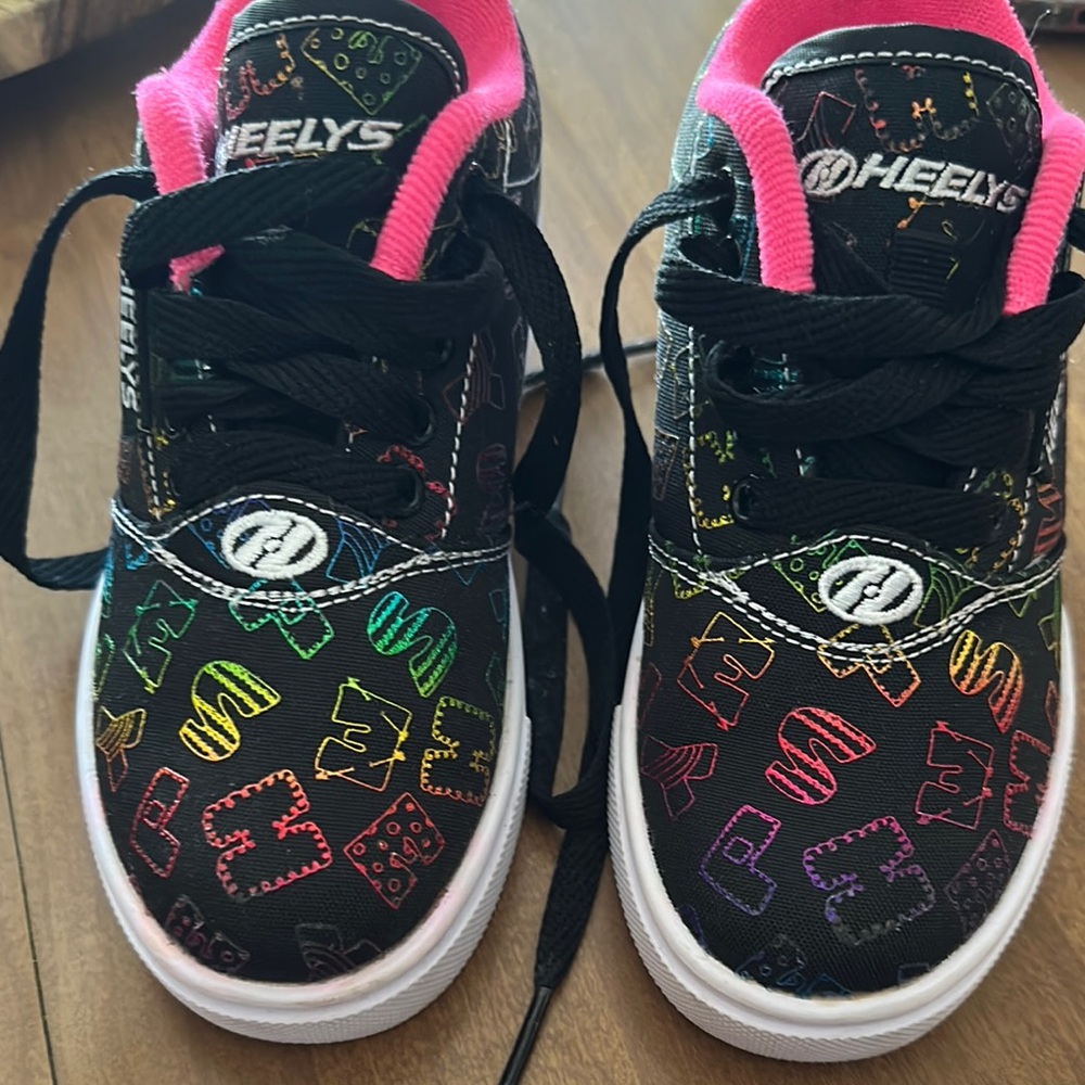 Heelys Kids' Black Multi-Color Skate Shoes